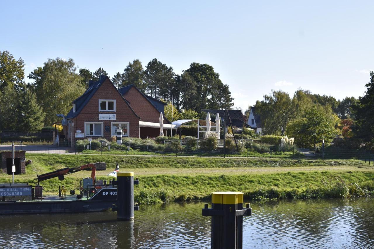 Pension Zur Schleuse Garni Am Elbe Luebeck - Kanal In Witzeeze Екстер'єр фото